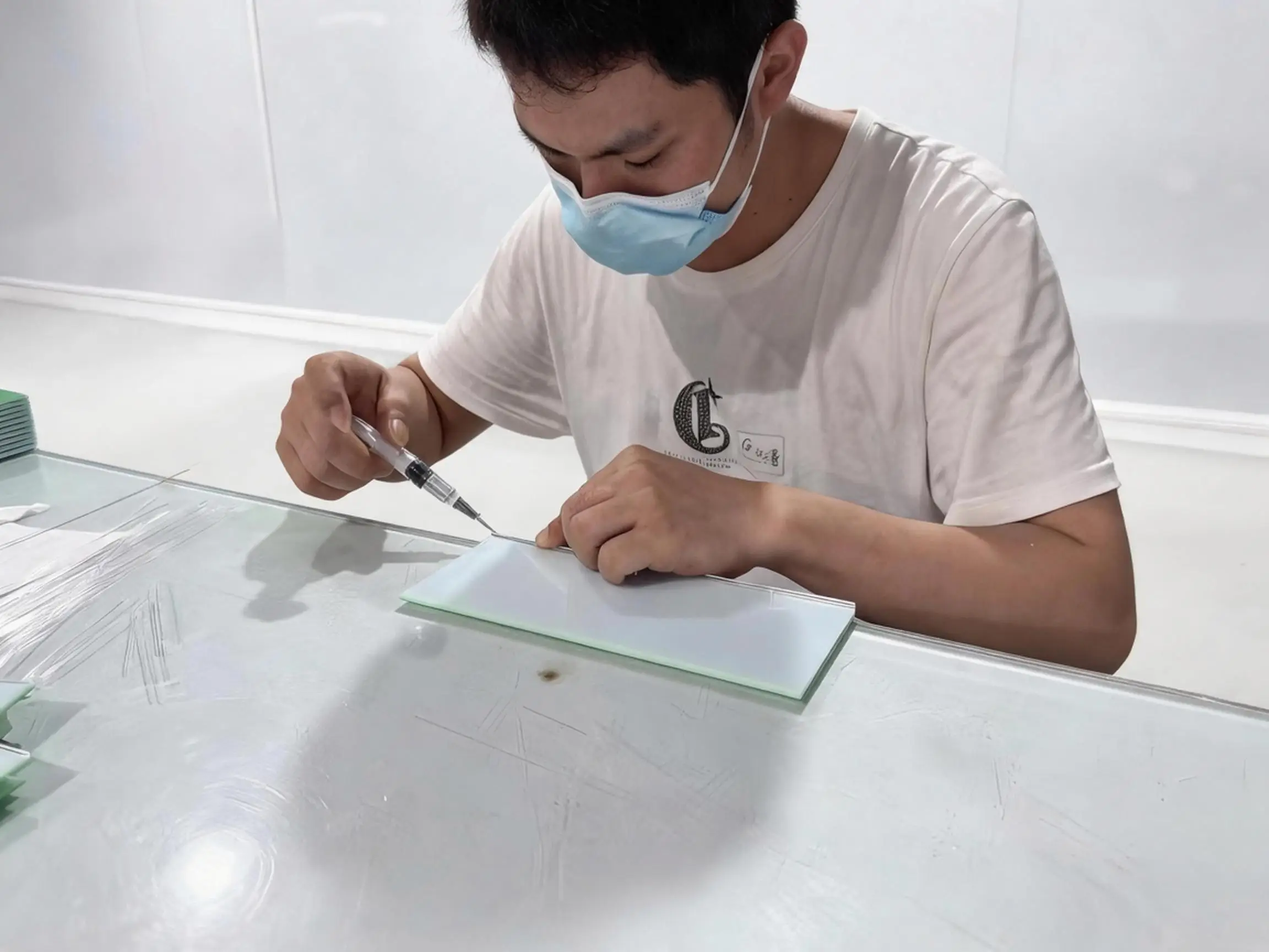 Seamless acrylic bonding