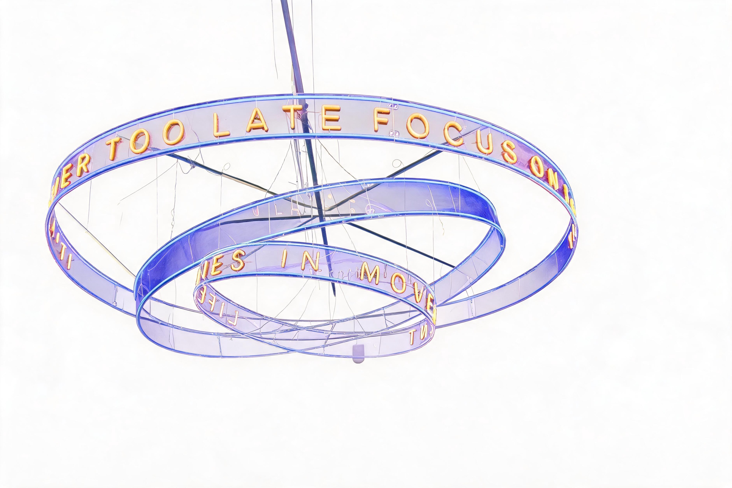 Acrylic pendant lights