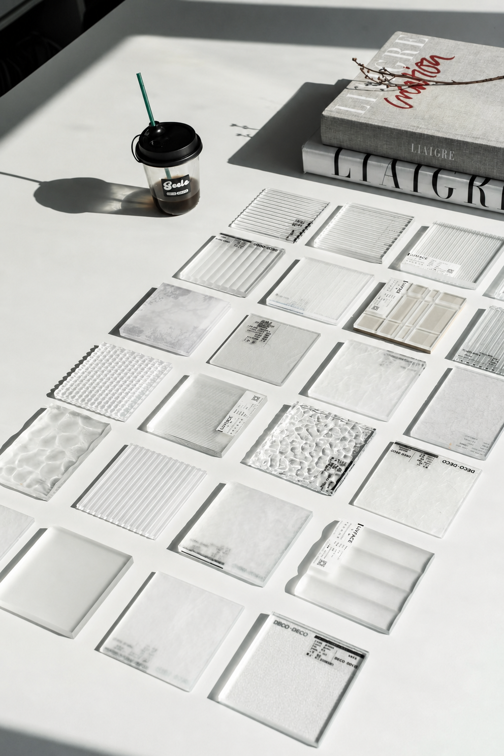 Textured Acrylic Sheet - Patterned Surface